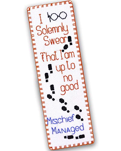 Personalized.Design Kreuzstich-Zählmusterpackung "Mischief Managed - I Solemnly Swear That I Am Up to No Good" von Personalized.Design