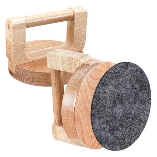 Pesfehhy 2er-Pack Baren Aus Bambus und mit Filzmatte für Druckzubehör, Blockdruck-Set, Druckwerkzeuge Pesfehhy 2er-Pack Baren Aus Bambus und mit Filzmatte für Druckzubehör, Blockdruck-Set, Druckwerkzeuge von Pesfehhy