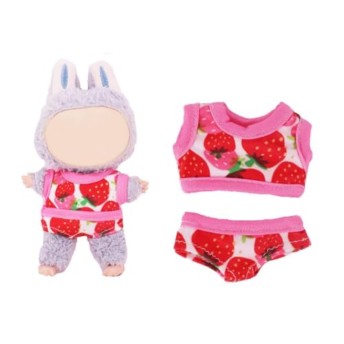 Puppenkleidung für 17 cm, niedlicher Badeanzug für 17 cm große Puppen, niedlicher Anzug, Kleidung, Outfits, Sommerdekoration für Puppen, lässiger Stil, Puppenkleidungsset, Puppenzubehör für Sammler Puppenkleidung für 17 cm, niedlicher Badeanzug für 17 cm große Puppen, niedlicher Anzug, Kleidung, Outfits, Sommerdekoration für Puppen, lässiger Stil, Puppenkleidungsset, Puppenzubehör für Sammler von Pessrrtewg