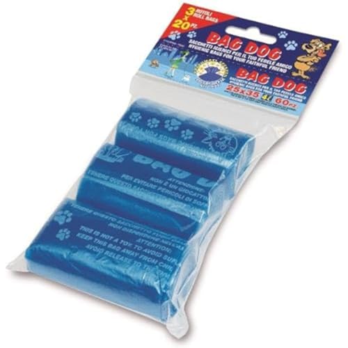 Peter Pan Plast Bag Hunde-Nachfüllpack, Hygienische Rolle mit Spender, Mehrfarbig, One von Peter Pan Plast