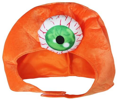 Petitebelle Eyeball Kostüm Hut (Orange, Einheitsgröße) von Petitebelle