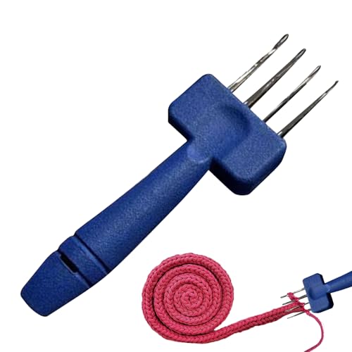 Cordy Icord Maker Werkzeug, 4 Zungennadeln Häkelwerkzeug Zum Abketten Oder Einfassen, Cordy Icord & Latch Tool, Tragbares Strickzubehör, Cordy Icord 4 Häkelkabelstrickwerkzeug Cordy Icord Maker Werkzeug, 4 Zungennadeln Häkelwerkzeug Zum Abketten Oder Einfassen, Cordy Icord & Latch Tool, Tragbares Strickzubehör, Cordy Icord 4 Häkelkabelstrickwerkzeug von Peufcmi