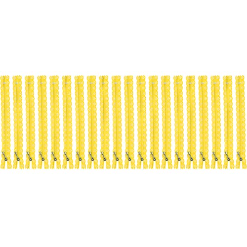 Spitze Reißverschlüsse Nylon Reißverschlüsse 20 Stück 20 cm DIY Nylon Spitze Reißverschlüsse, Durable 6 Farboptionen, Bequem für DIY Design Ideal zum Nähen Brautkleider, E4rv3wx1u8-11 von Phefop