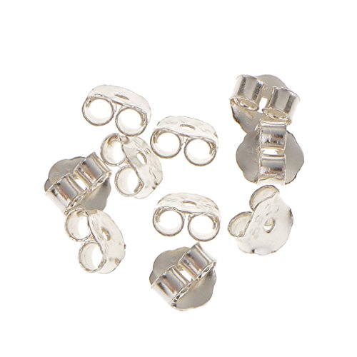 10pcs Sterlingsilber Ohrring Rücken Ohrmuttern Verdienen Accesseries 4mm/3mm - 4mm von Phenovo