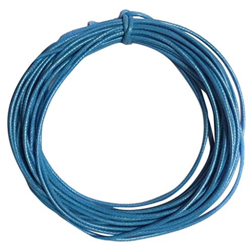 Nylonschnur Friesen Faden Nylonseil Schnur 2mm DIY Schmuckherstellung 10m - Blauer See, 2mmx10m von Phenovo