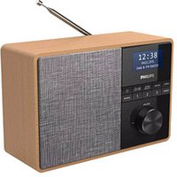 PHILIPS TAR5505/10 Radio braun, silber von Philips