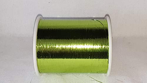 1 Spule 300 g Metallgarn GP 38,00 EUR/kg pistazien grün weben 71.000 m/kg Lame Beilaufgarn 100% Polyester von PhiloTeXX