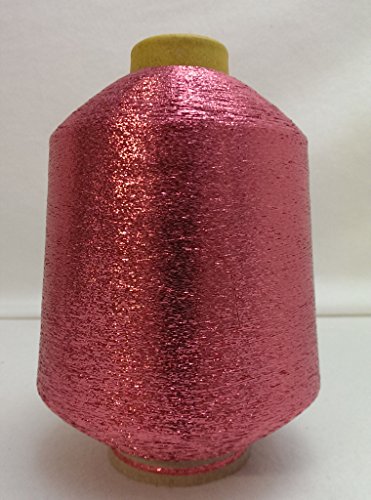 1 Spule Metallgarn GP 58,00 EUR/kg baby pink 86.000 m/kg Lame Beilaufgarn Glitzergarn 62% Polyester/ 38% Polyamid Ökotex Standrad 100 zertifiziert von PhiloTeXX