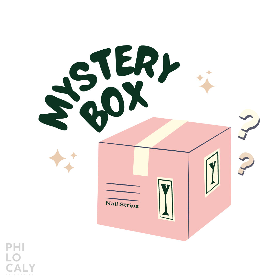 Nagel Wraps. Mystery Box Mit Nagelaufklebern/ Nagelfolien/ Nagellackstreifen/ Überraschungsbox/ Geschenkset/ Grab Bag von PhilocalyNailStrips