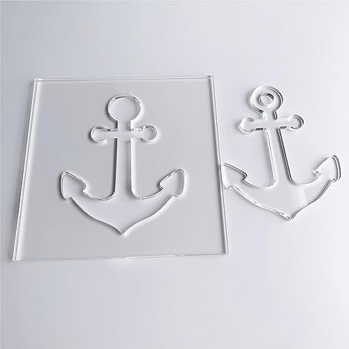 Anchor Router Template, Clear Acrylic Template, Router Inlay Template, Woodworking Router Template von Phocaea