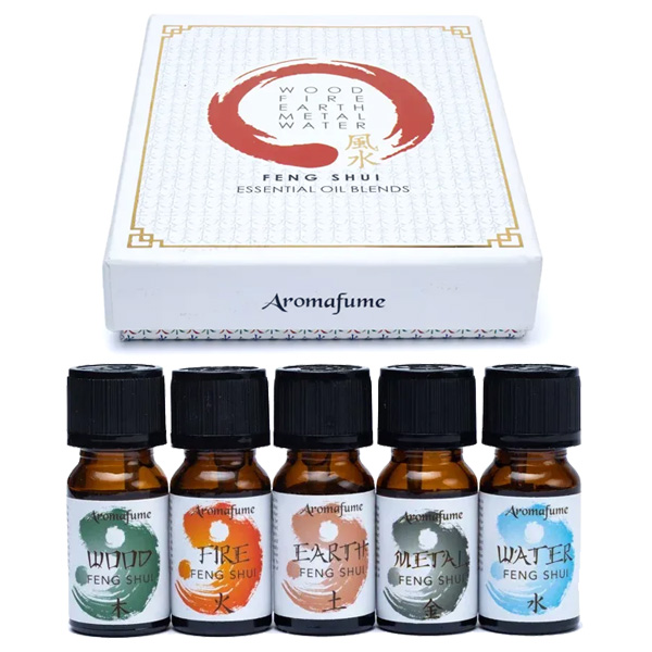 Aromafume ätherische Ölmischung "Feng Shui", 5er Set, je 10ml von Phoenix Import