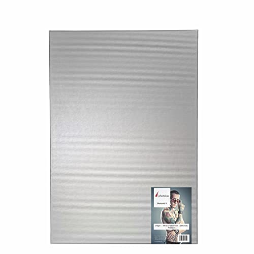 Photolux Portrait II 275 gsm, raster cool Fotopapier in Premiumqualität DIN A2 (420x594mm) 200 Blatt von Photolux