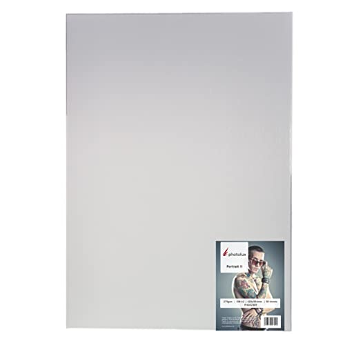 Photolux Portrait II 275 gsm, raster cool Fotopapier in Premiumqualität DIN A2 (420x594mm) 50 Blatt von Photolux