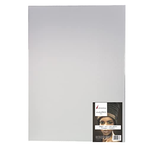 Photolux studioPRO Pearl 300 gsm, cool tone Fotopapier in Premiumqualität, A3+ (329x483mm) 25 Blatt von Photolux