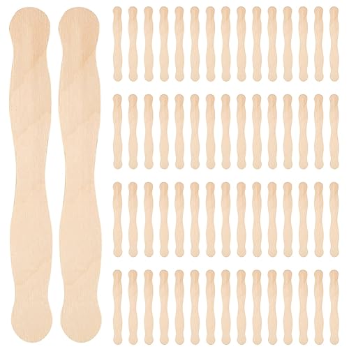 Phyachelo 8-Fächergriffe oder Holzspatel oder Farbmischpaket mit 100 Bastel-Eisstäbchen für DIY-Bastelzubehör-Set Phyachelo 8-Fächergriffe oder Holzspatel oder Farbmischpaket mit 100 Bastel-Eisstäbchen für DIY-Bastelzubehör-Set von Phyachelo
