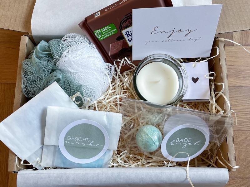 Relax Time | Wellness Set Geschenk Entspannungsset von Piahontasdesign