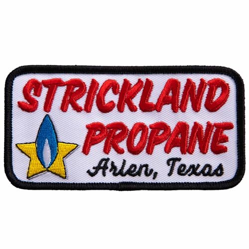 Strickland Propan Arlen Texas bestickter Aufnäher mit Bügelkleber von Pickwicks