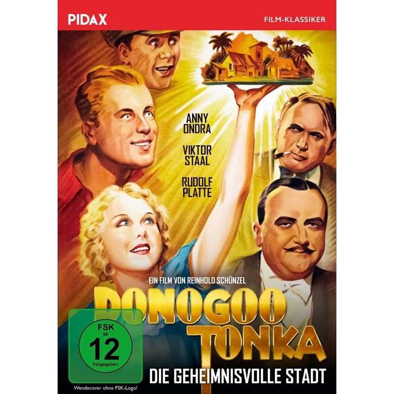 Donogoo Tonka, Die Geheimnisvolle Stadt (DVD) von Pidax Film- und Hoerspielverlag