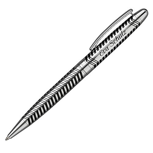Pierre Cardin Kugelschreiber ELODIE Chrom mit Laser-Gravur von Pierre Cardin