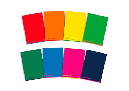 Pigna 02308750Q Pack. 10 St HEFTE A4 COLOURS 42SH von Pigna