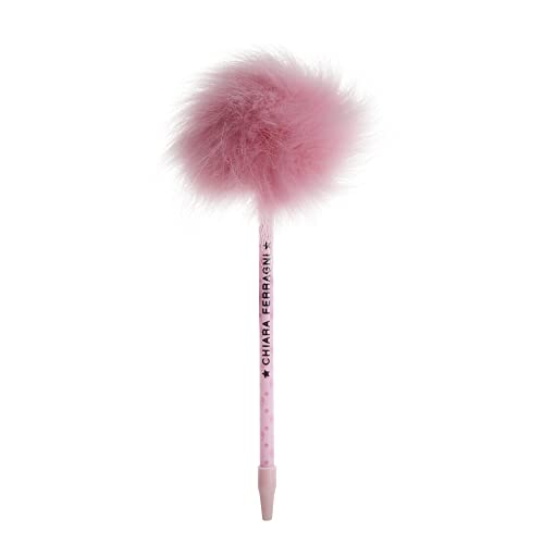 Pigna Kugelschreiber Fluffy Chiara Ferragni x Zapfen, Schwarz, 023180400 von Pigna