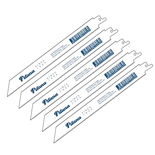 PILANA Bi-Metall Säbelsägeblätter S1-200AA-V1-PT für Metall 200mm 10/14 ZpZ - 5 Stück von Pilana