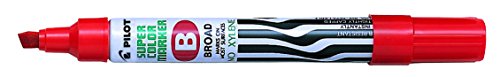 Marker permanentny Pilot SCA Czerwony Broad von Pilot Pen