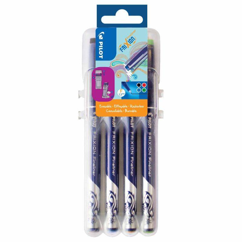 Frixion Fineliner Set2Go Klassik 4 Stück von Pilot