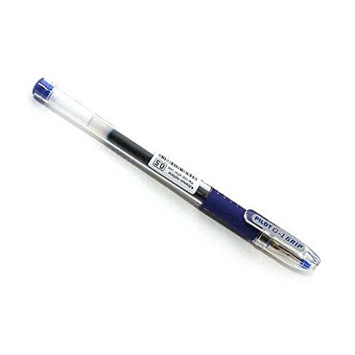 Pilot G1 GRIP Kugelschreiber, feine Spitze, Blaue Geltinte, 3 Stück von Pilot Pen