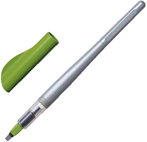 Pilot Füllfederhalter Parallel Pen Silber/grün (3,8 mm Feder, ohne Patronen) von Pilot Pen