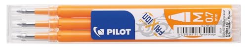 Pilot Pen 2261016F - Ersatzminen Tintenroller Frixion Ball, Stärke 0,7 mm, aprikose, radierbar, 3 Stück von Pilot Pen