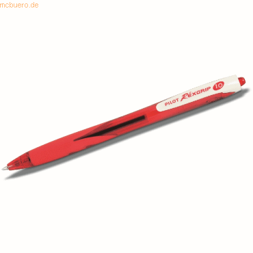 Pilot Kugelschreiber Rex GRIP Begreen M BRG-10M-RR-BG rot von Pilot