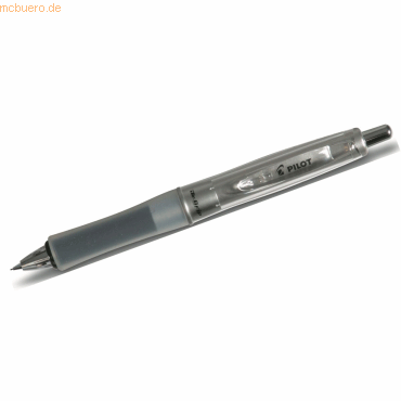 12 x Pilot Feinminenstift Equilibrium 0,7 silber/schwarz von Pilot