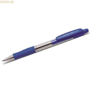 Pilot Kugelschreiber Super Grip F blau von Pilot