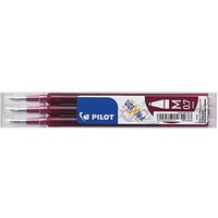 PILOT FRIXION Tintenrollerminen dunkelrot 0,4 mm 3 St. von Pilot