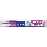 PILOT FRIXION Tintenrollerminen purple 0,4 mm 3 St. von Pilot