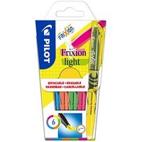 PILOT FriXion light Textmarker farbsortiert, 6 St. von Pilot