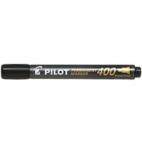 PILOT 400 Permanentmarker schwarz 1,0 - 4,0 mm, 1 St. von Pilot