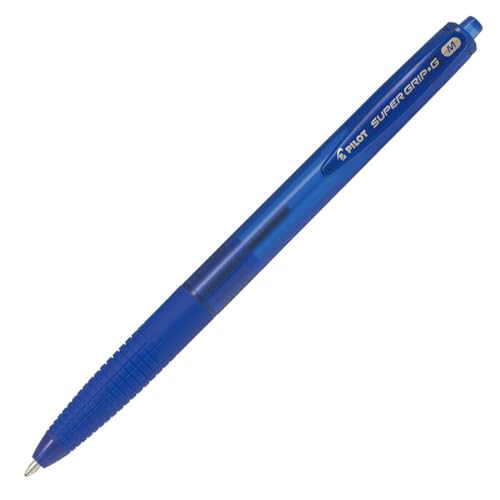 PILOT 524424 Druckkugelschreiber SUPER GRIP G, Strichfarbe: blau von PILOT