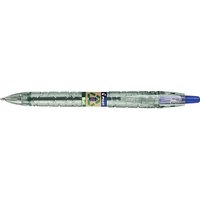 PILOT Kugelschreiber B2P „Bottle 2 Pen“ ECOBALL transparent, Schreibfarbe: blau, 1 St. von Pilot