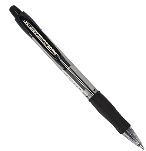 Pilot,714344,BPGP-10R-M-B AA8Kugelschreiber SuperGrip M BPGP-10R-M,0,5 mm, schwarz von Pilot