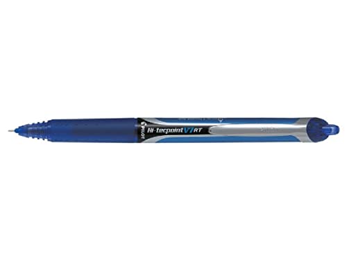 Pilot 150867 Kugelschreiber Roller V7 einziehbar, 0.7 mm, blau von Pilot