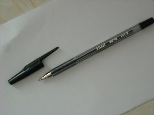 Pilot 2025001 Kugelschreiber BP-S, 0.7 mm, 1 Stück, schwarz von Pilot