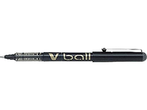 Pilot 718338 Kugelschreiber Roller V-Ball, 0.7 mm, schwarz von Pilot