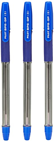 Pilot BPS GP Grip Kugelschreiber, 1,2 mm Spitze, 12 Stück, Blau von Pilot