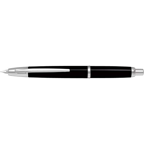 Pilot Füllfederhalter Capless Decimo, schwarz Körper, ef-nib (fct-15sr-b-ef) von Pilot