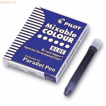 Pilot Füllhalterpatrone IC-P für Parallel Pen blau von Pilot