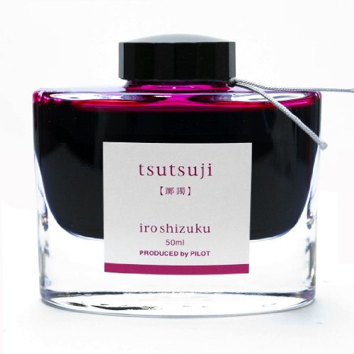 Pilot Iroshizuku Tinte für Füllfederhalter, 50 ml Flasche, Tsutsuji Azalee von Pilot