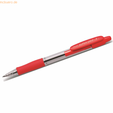 Pilot Kugelschreiber Super Grip F rot von Pilot