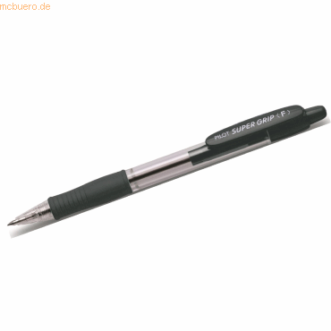 Pilot Kugelschreiber Super Grip F schwarz von Pilot